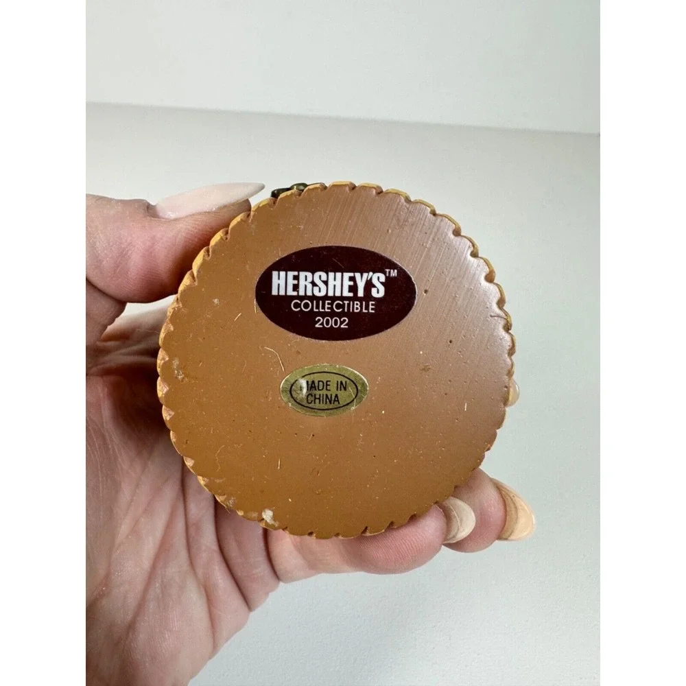VTG Hershey's‎ Collectible Happy Easter Eggs Hershey Kisses 2002 Trinket Box NOS